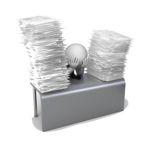 paperwork overload